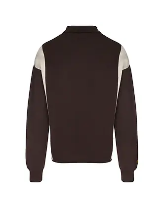 PROHIBITED | Polo-Pullover EMBLEM CONTRAST CLUBHOUSE | 